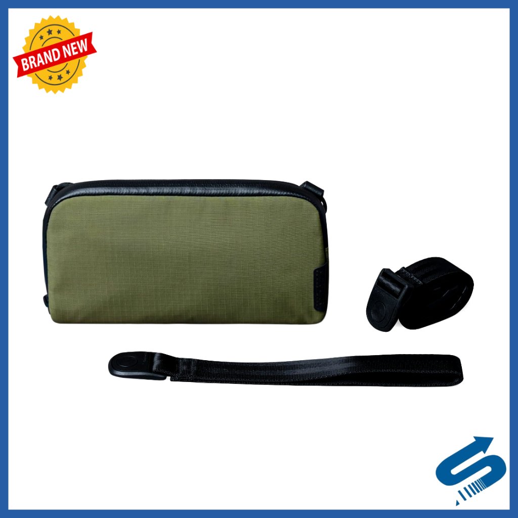 Compact Travel Pouch For Phone Passport Minimalist Crossbody Bag Men